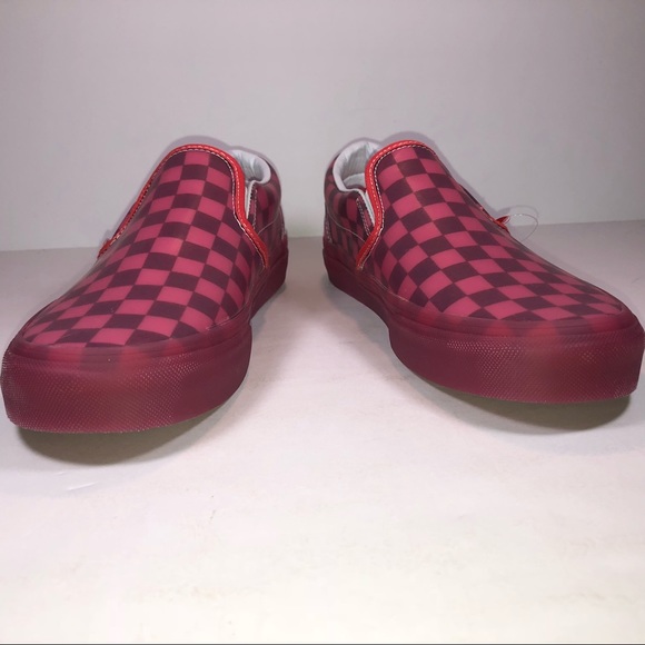 Vans Slip On Translucent Rubber Hibiscus Sneakers - Picture 6 of 7